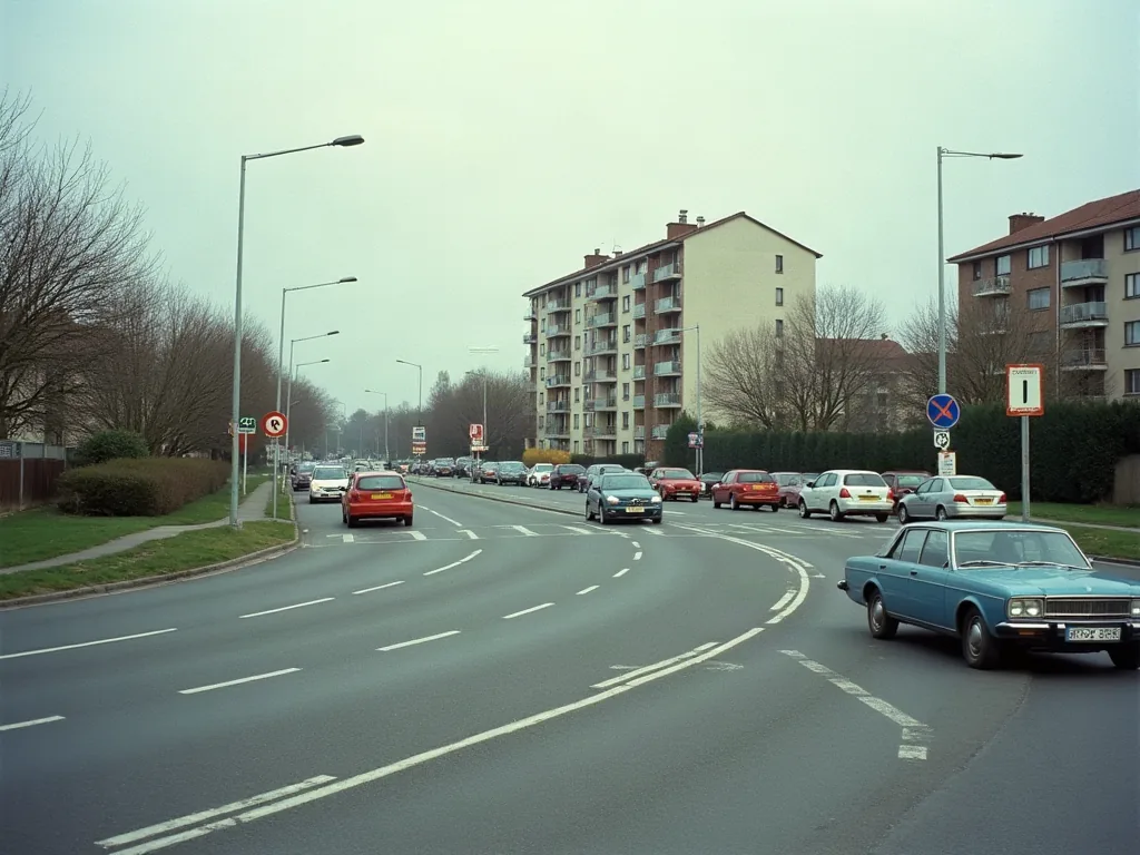 Six-Fours-les-Plages : les quartiers à éviter avant d'acheter ou de louer Carrefour routier passant près d'un quartier résidentiel